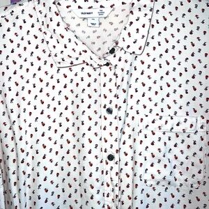 Floral Button Up Blouse